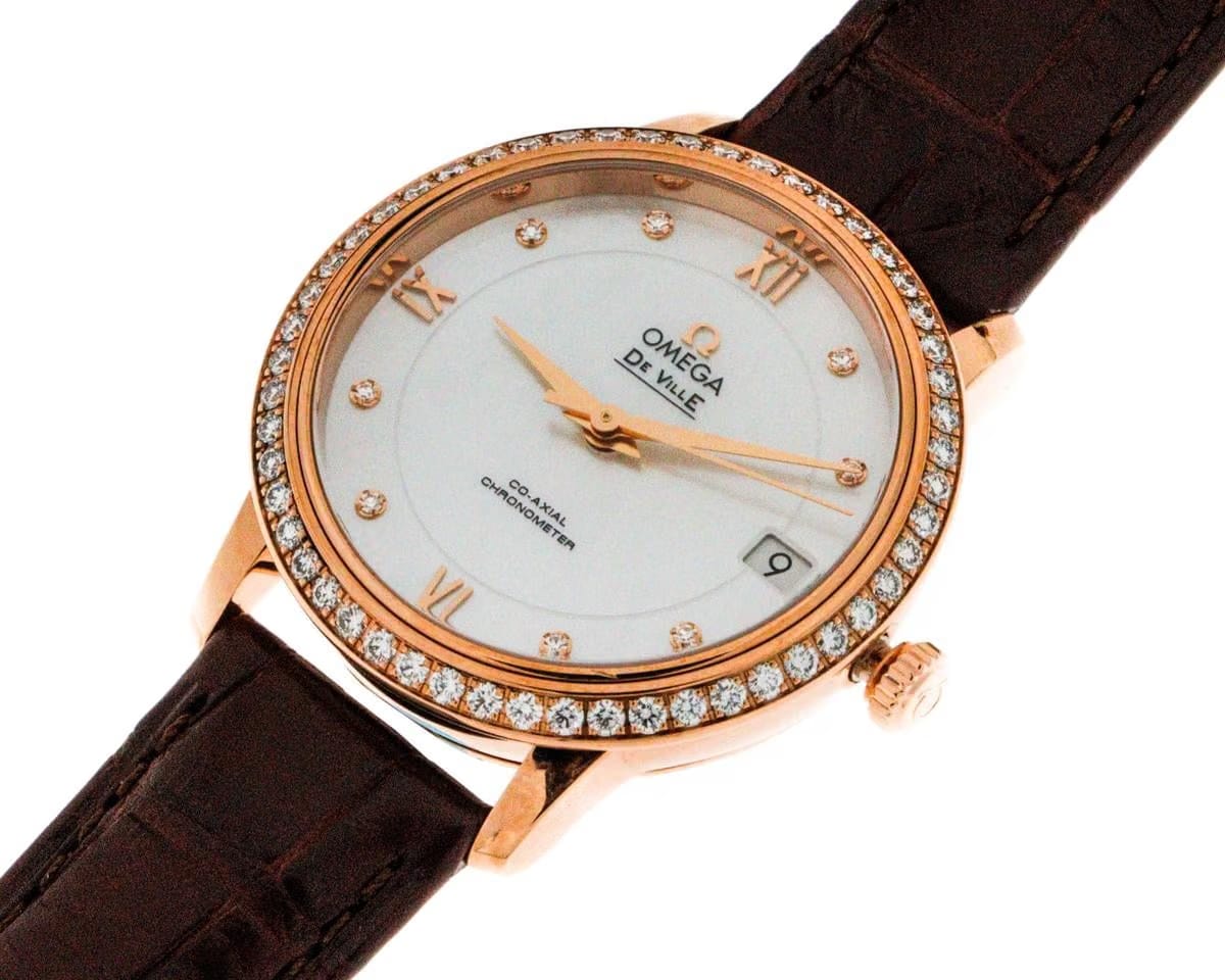Omega De Ville Prestige Uomo/Donna - O42458332055001 - De Ville Prestige Co-Axial Chronometer 32,7 mm - O42458332055001