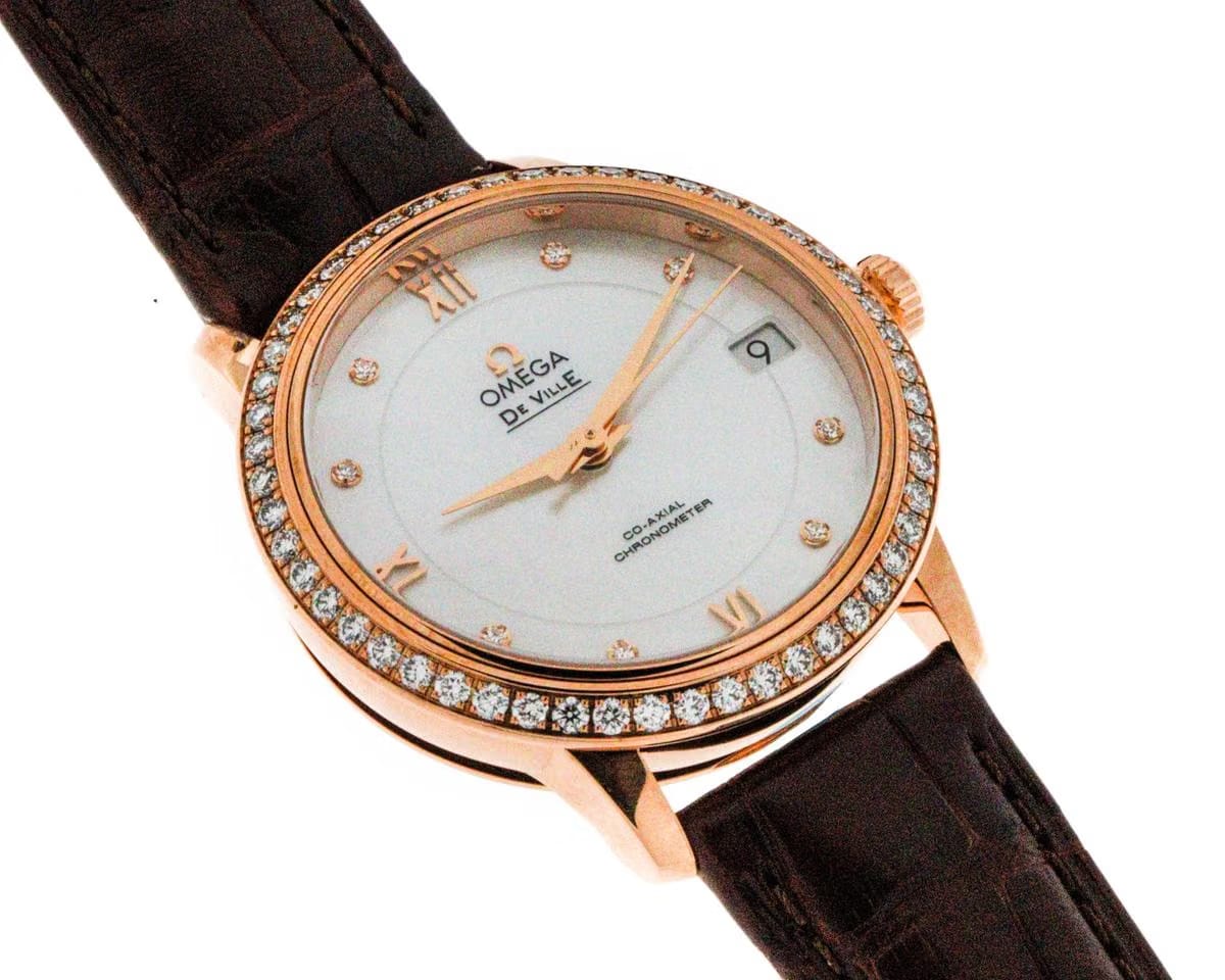 Omega De Ville Prestige Uomo/Donna - O42458332055001 - De Ville Prestige Co-Axial Chronometer 32,7 mm - O42458332055001