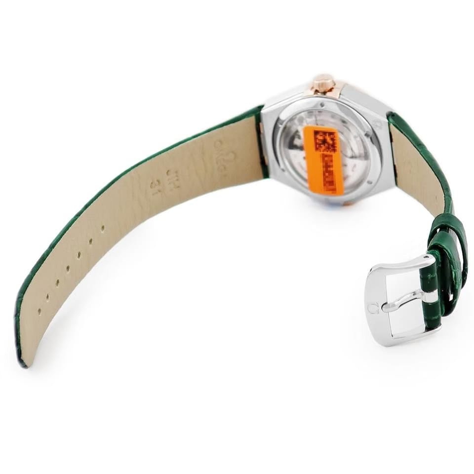 Omega Constellation Watches 131.23.29.20.99.001 Constellation , unused K18 RG x Stainless Steel combination diamond green