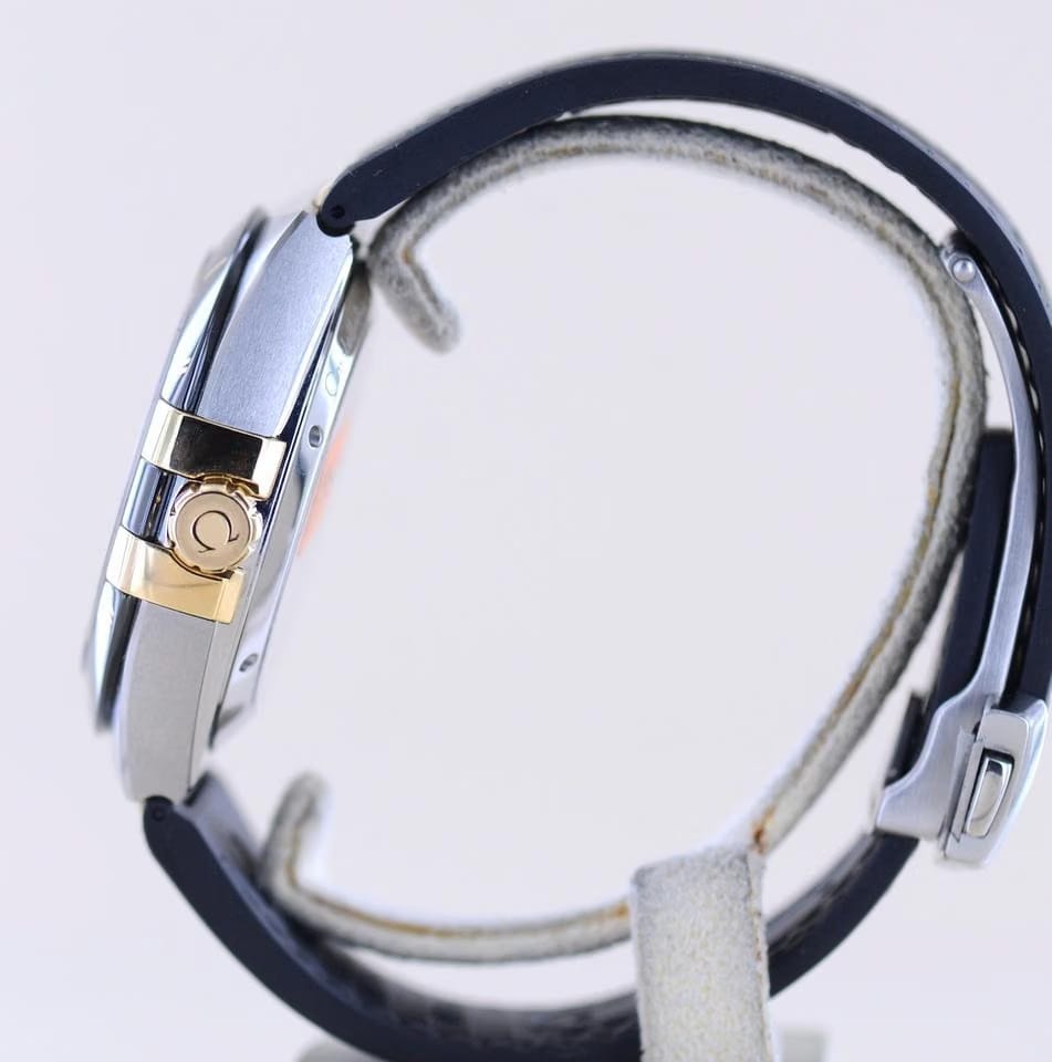 Omega Constellation41mm Black Gold Ceramic Green Dial Chronometer B+P