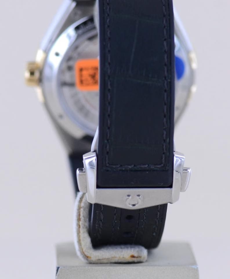 Omega Constellation41mm Black Gold Ceramic Green Dial Chronometer B+P