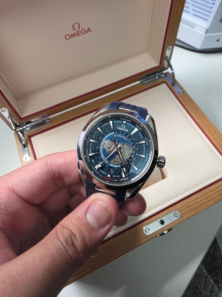 Omega Seamaster Aqua Terra Worldtimer150m Master Chronometer Gmt 150m Master Chronometer GMT (2025 with Full Set)
