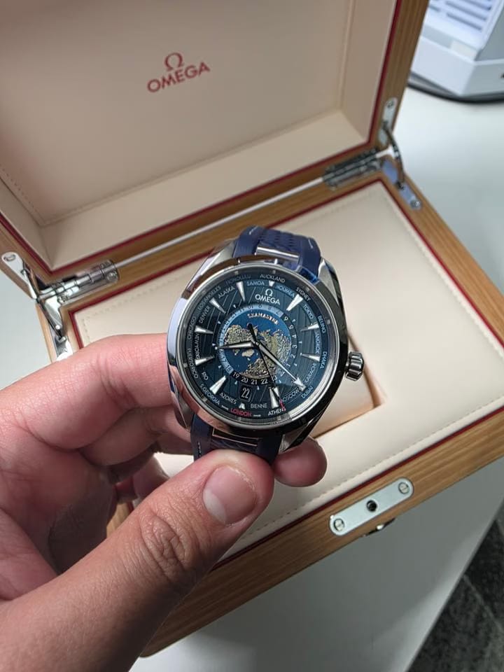 Omega Seamaster Aqua Terra Worldtimer150m Master Chronometer Gmt 150m Master Chronometer GMT (2025 with Full Set)