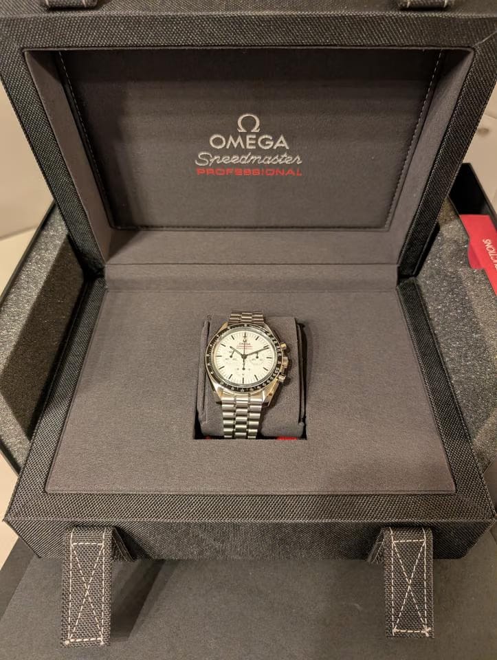Omega Speedmaster Professional Moonwatch White
