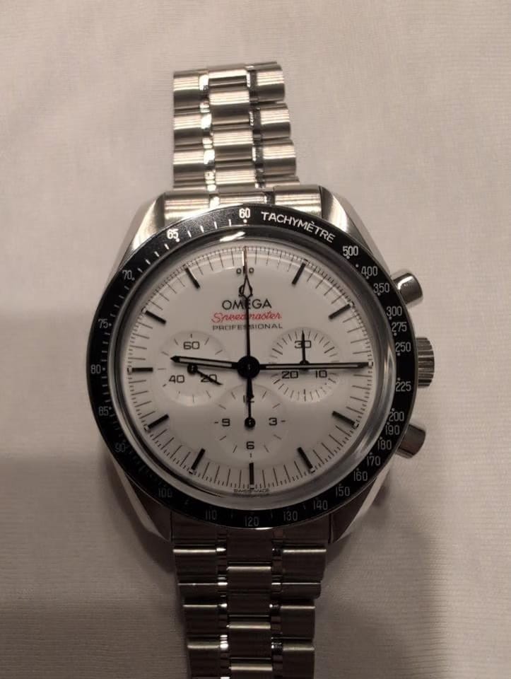 Omega Speedmaster Professional Moonwatch White