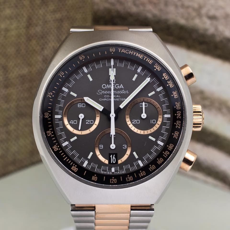 Omega Speedmaster Mark IIin Steel & Sedna Gold