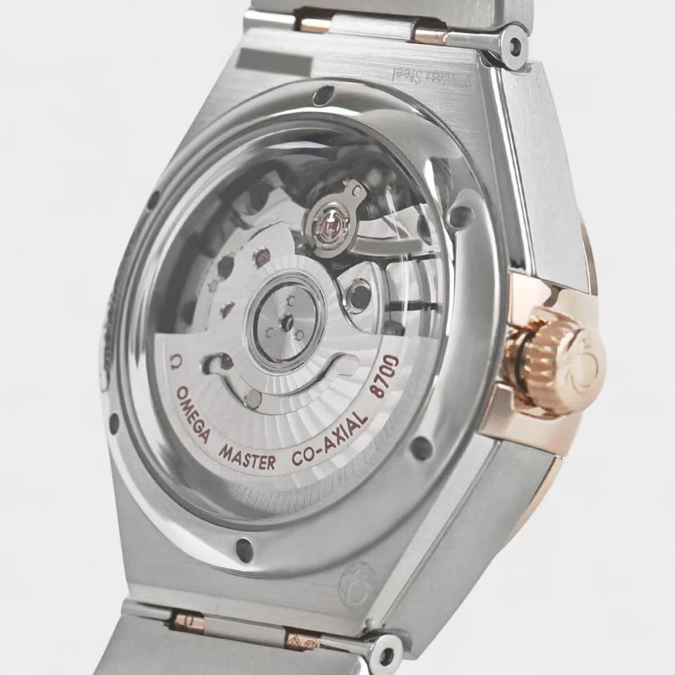 Omega Constellation Steel&Rose gold / 29 mm / Box&Papers / 131.20.29.20.63.001