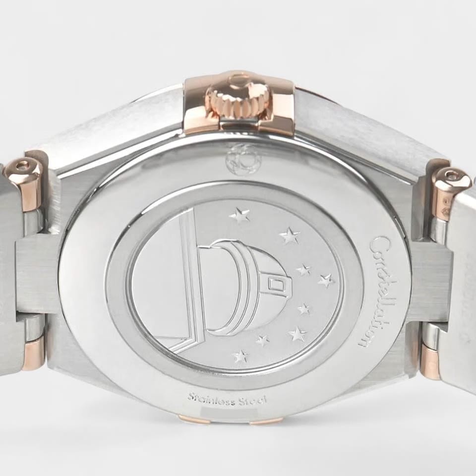 Omega Constellation Quartz Manhattan Quartz / Diamonds / Steel&Rose gold / 28 mm / 131.25.28.60.52.001