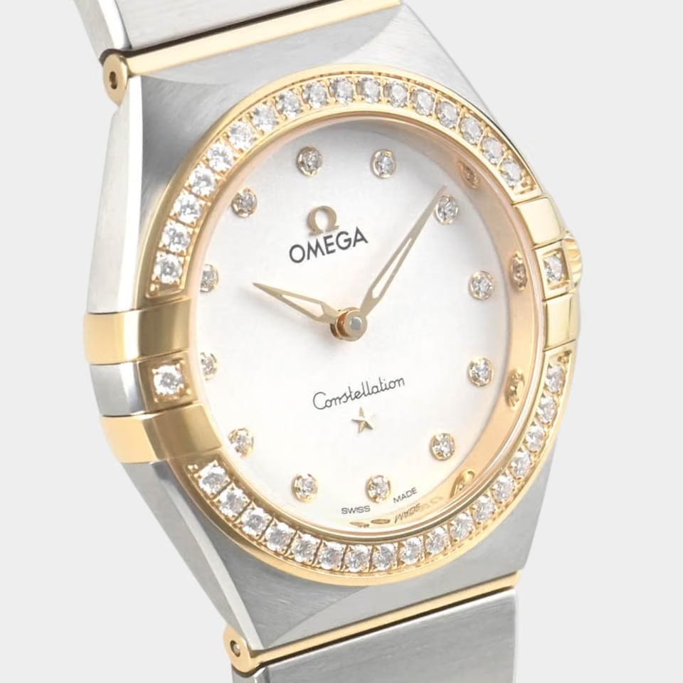 Omega Constellation Diamond / Steel&Gold / 28 Box&Papers 131.25.28.60.52.002