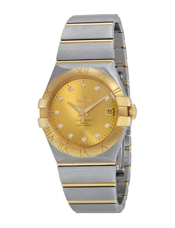 Omega Constellation35 mm otomatik saat 123.20.35.20.58.001