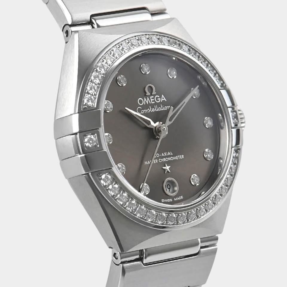 Omega Constellation Co-axial Master Chronometer Diamond / Steel / 29 mm / Box&Papers / 131.15.29.20.56.001