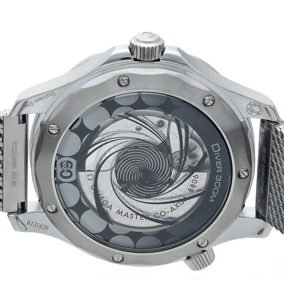 Omega Seamaster James Bond 60th Anniversary 42 mm Blue Steel Auto Men's Watch