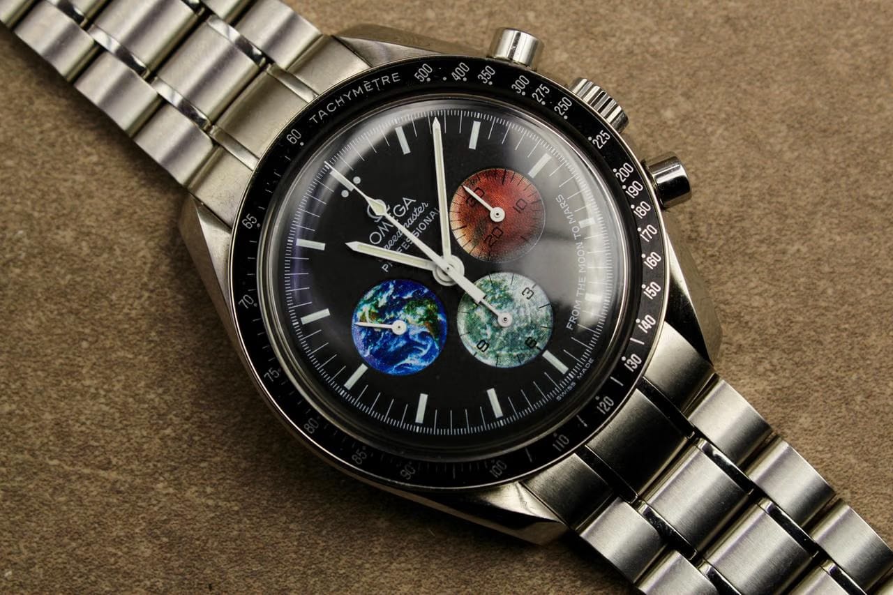 Omega Speedmaster Professional Moonwatch From The Moon To Mars Edition Limitée (Box/Paper)