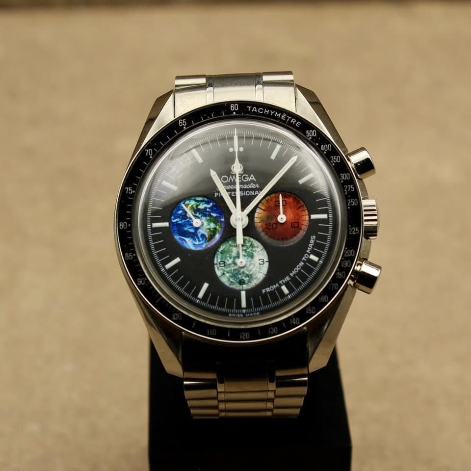 Omega Speedmaster Professional Moonwatch From The Moon To Mars Edition Limitée (Box/Paper)