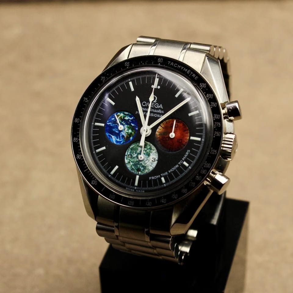 Omega Speedmaster Professional Moonwatch From The Moon To Mars Edition Limitée (Box/Paper)