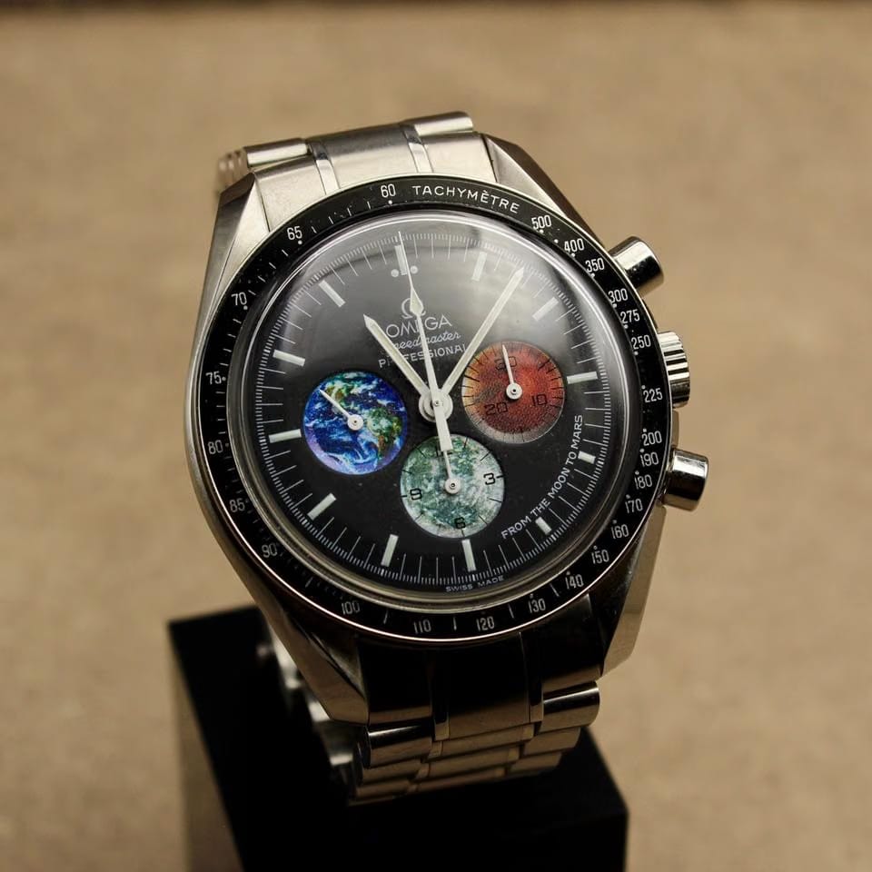 Omega Speedmaster Professional Moonwatch From The Moon To Mars Edition Limitée (Box/Paper)