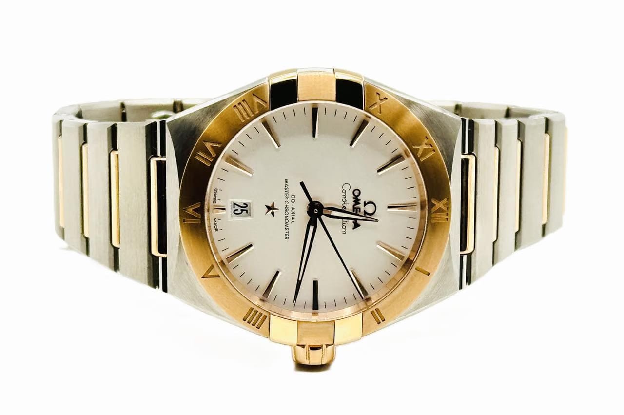 Omega Constellation NEW-STEEL/SEDNA GOLD - FULL SET 39mm - 131.20.39.20.02.001