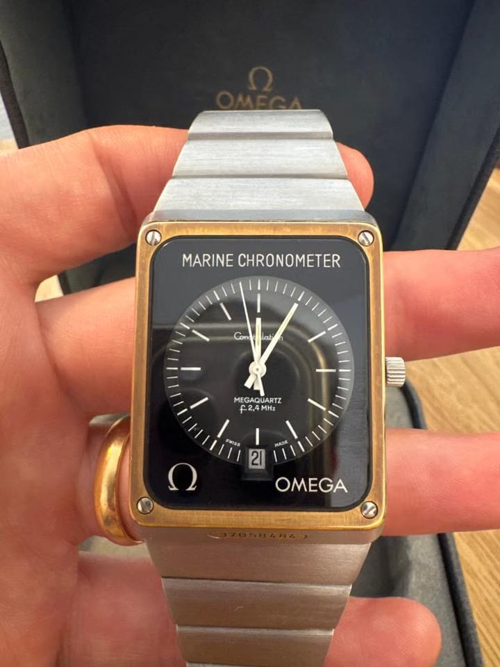 Omega Constellation Marine Chronometer NOS with box and papers