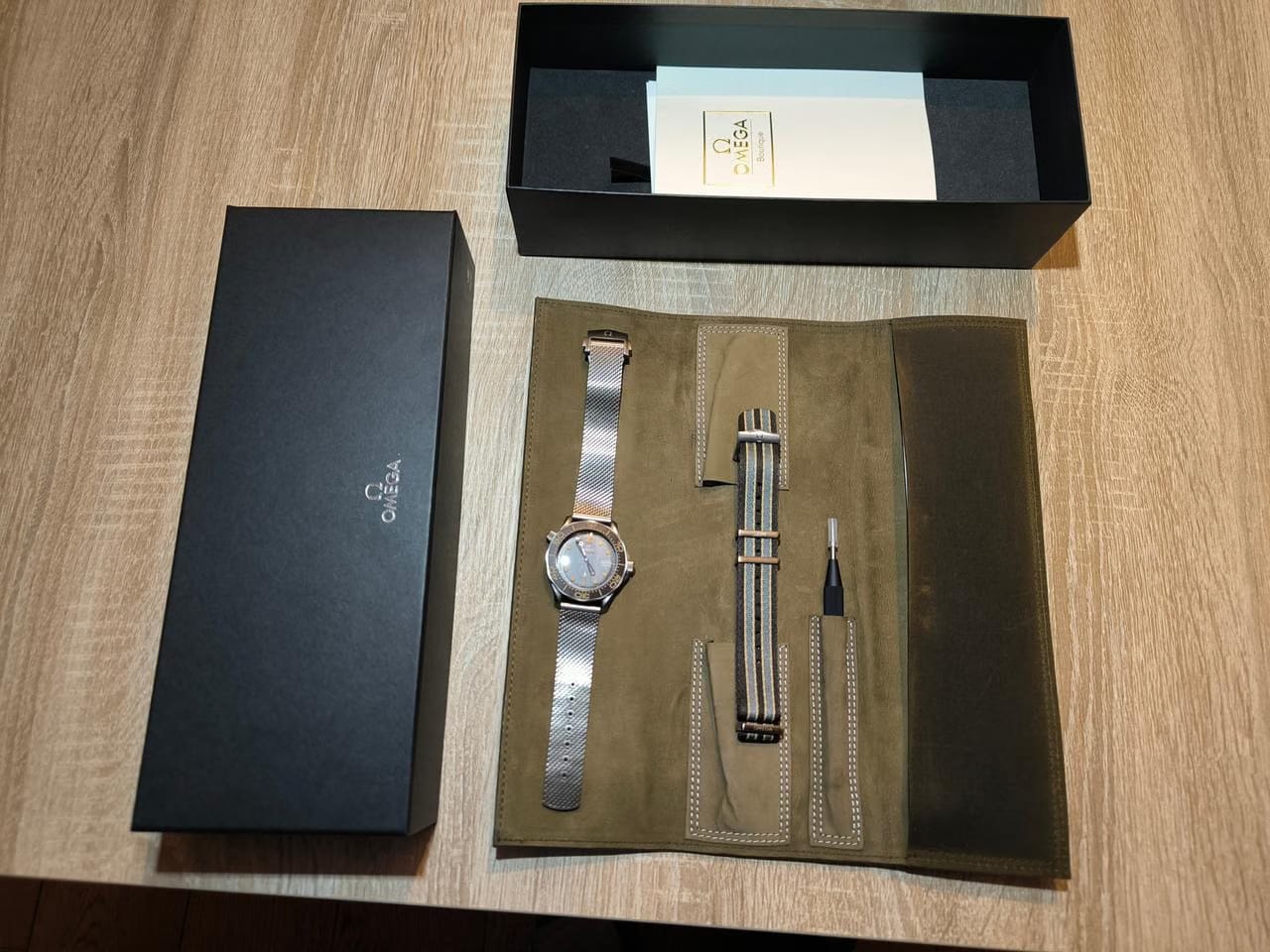 Omega Seamaster Diver 300 M007 Full set comme neuf portée 1 fois