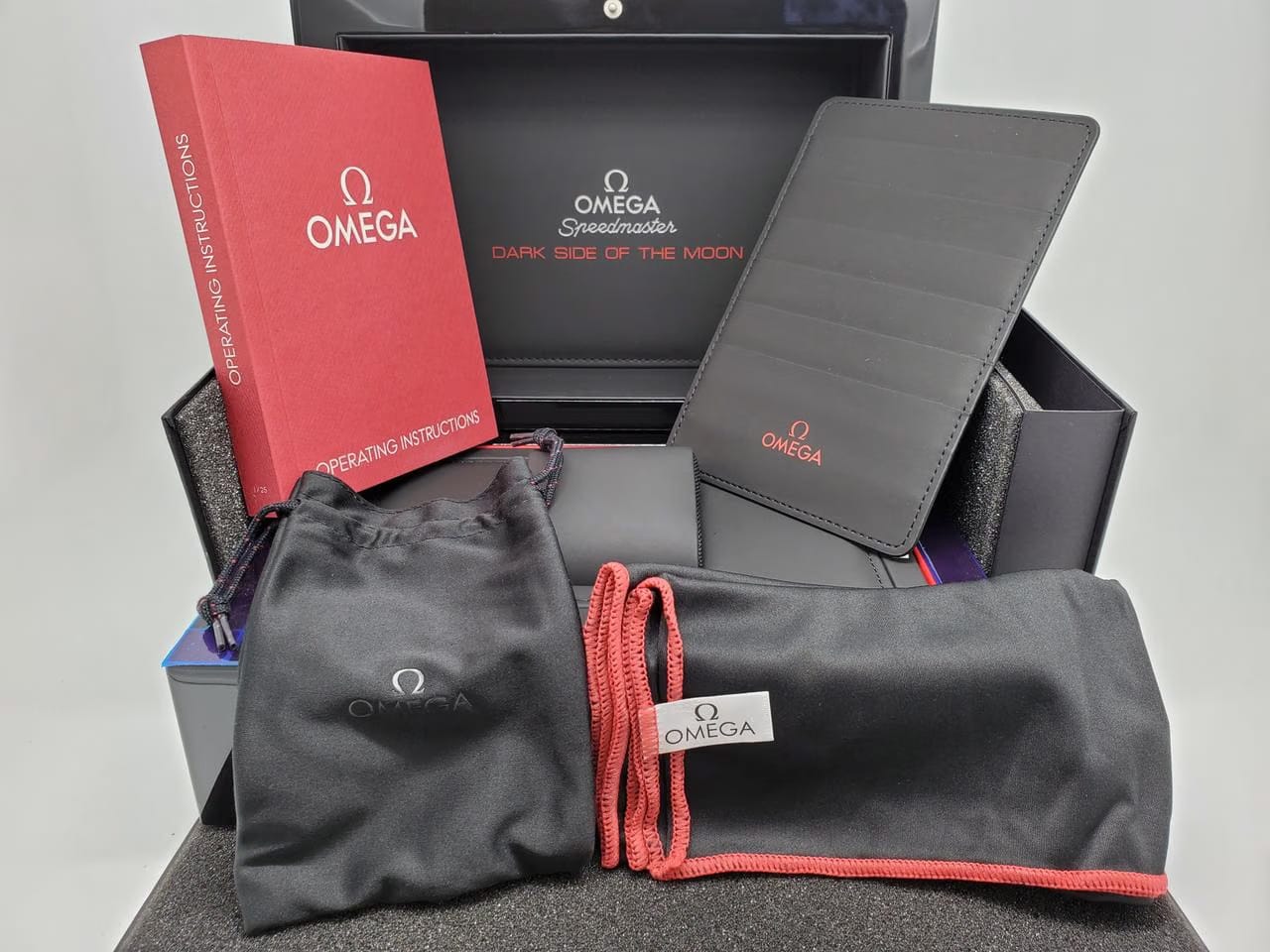 Omega Speedmaster Basel One Dark Side Of The Moon Apollo 8 speedmaster 5 years international warranty date 2026