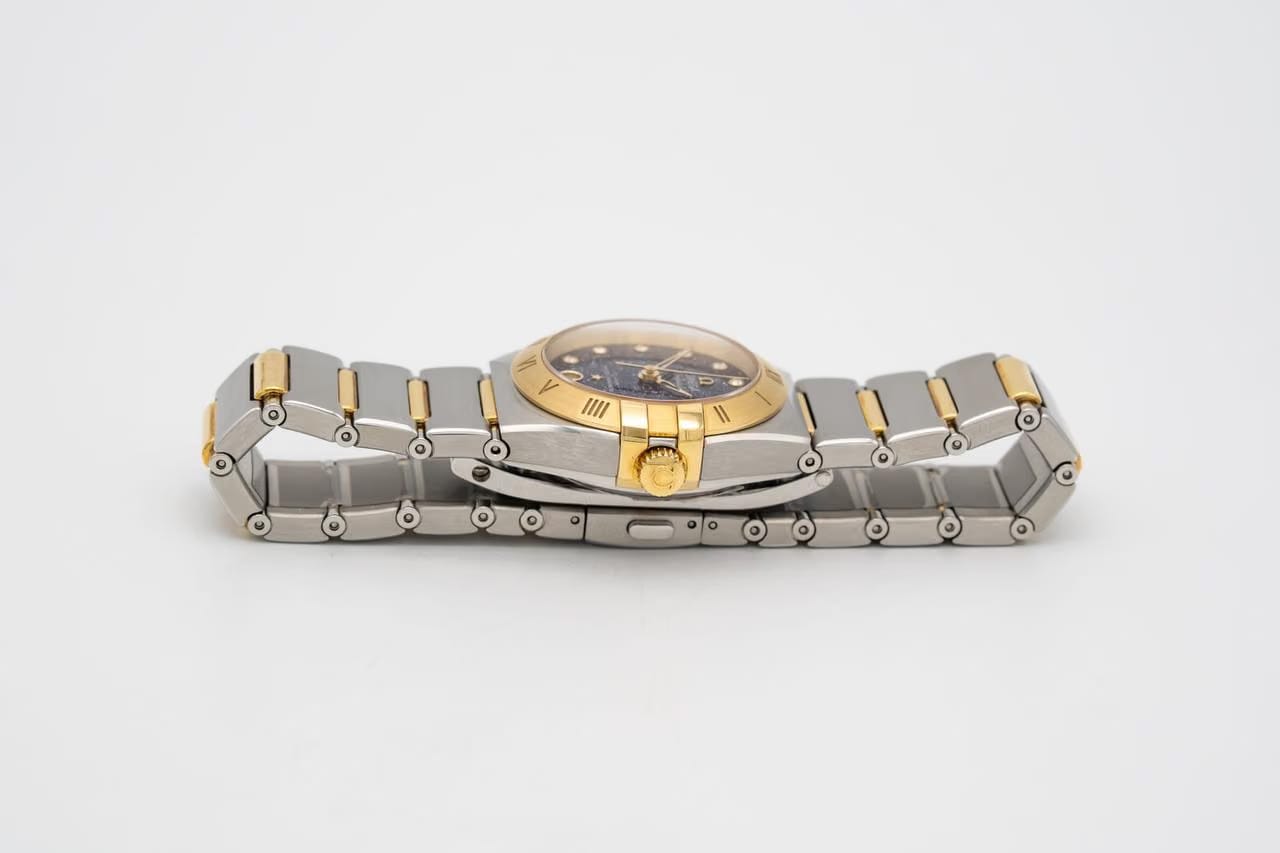 Omega Constellation UNWORN Stardust Dial Stahl Gelbgold 750 Automatik 29mm