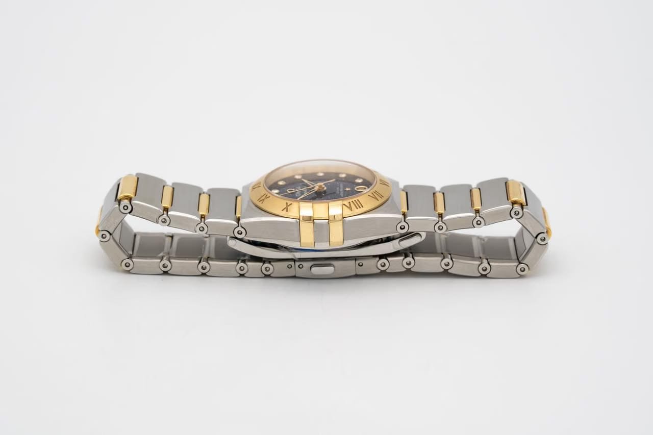 Omega Constellation UNWORN Stardust Dial Stahl Gelbgold 750 Automatik 29mm