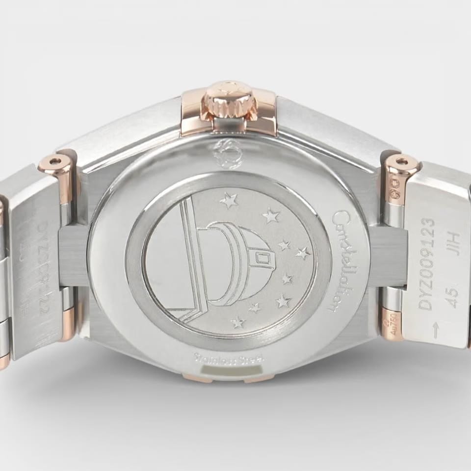Omega Constellation Quartz Diamonds / Steel&Sedna gold / 25 mm / 131.25.25.60.53.002