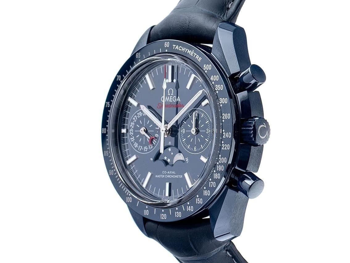 Omega Speedmaster Moonphase Ref.304.93.44.52.03.001 2023 Full Set Ungetragen Speedmaster Moonphase