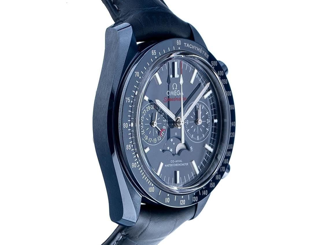 Omega Speedmaster Moonphase Ref.304.93.44.52.03.001 2023 Full Set Ungetragen Speedmaster Moonphase
