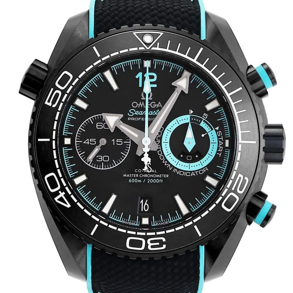 Omega Seamaster Planet Ocean Chronograph215.92.46.51.01.003 Automatic Ceramic New