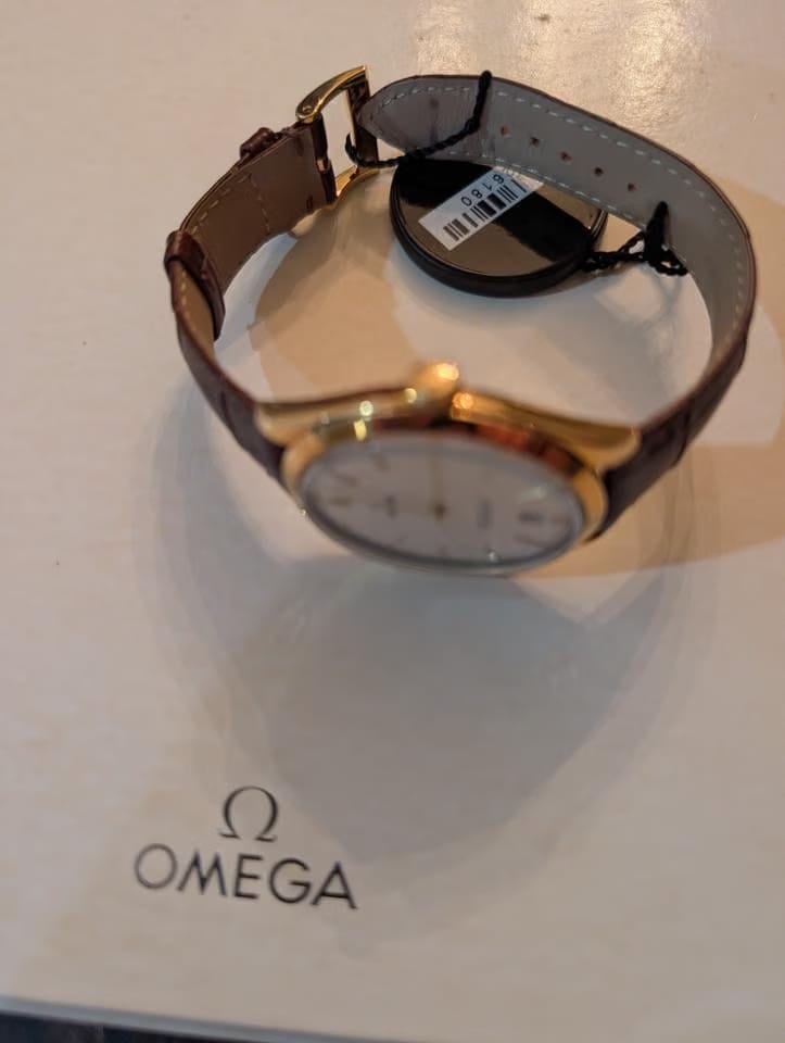 Omega De Ville Trésor Bought new in 2016 , never worn , includes box and papers .