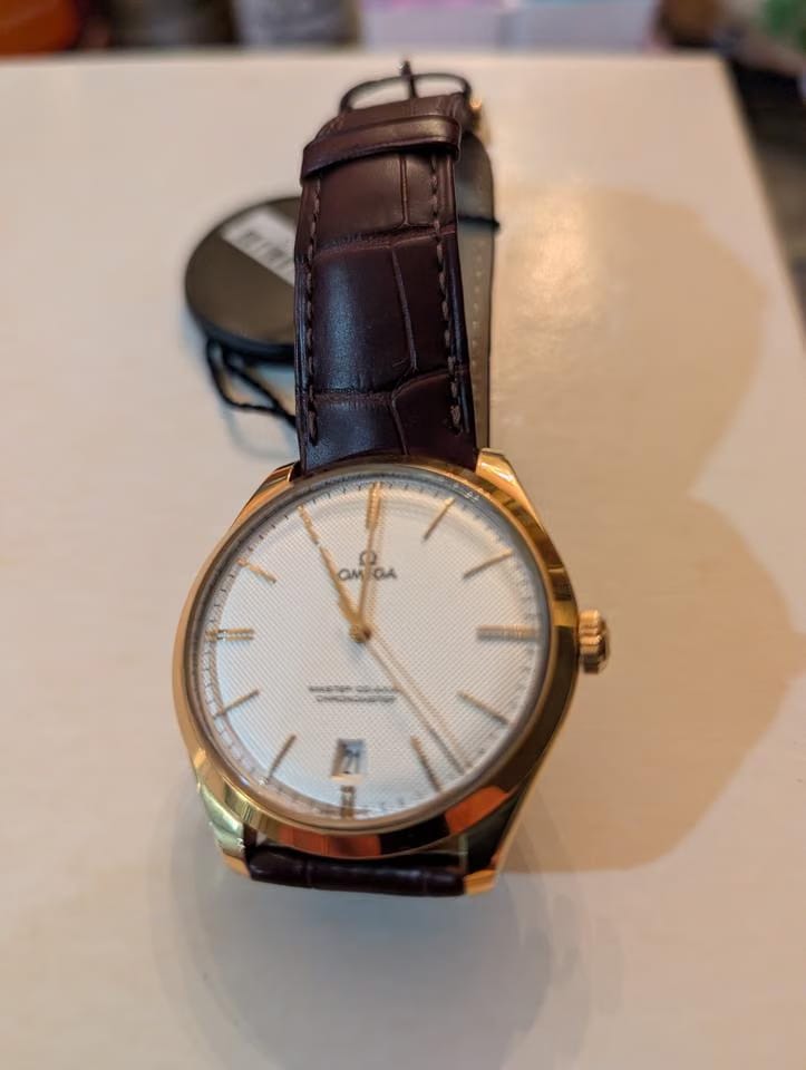 Omega De Ville Trésor Bought new in 2016 , never worn , includes box and papers .