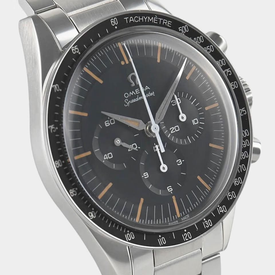 Omega Speedmaster First Omega in Space / Blue-Grey / 39.7 mm / Box&Papers / 310.30.40.50.06.001