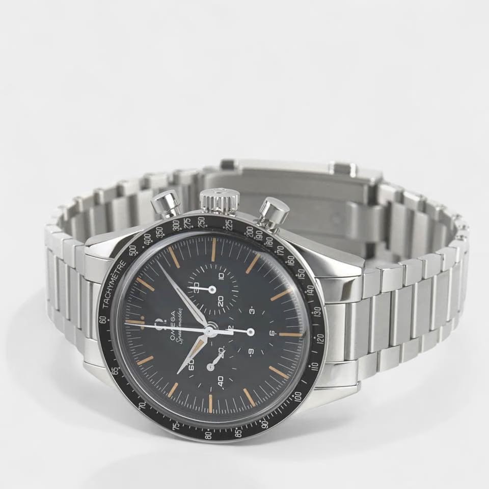 Omega Speedmaster First Omega in Space / Blue-Grey / 39.7 mm / Box&Papers / 310.30.40.50.06.001