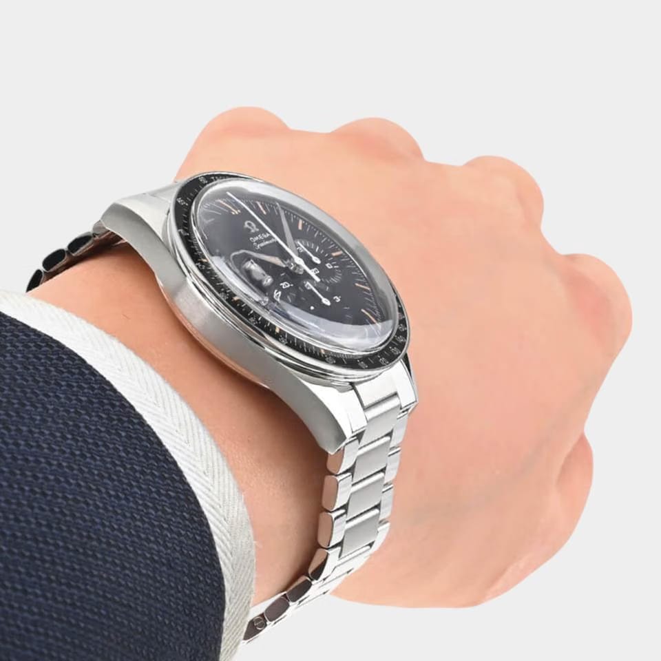 Omega Speedmaster First Omega in Space / Blue-Grey / 39.7 mm / Box&Papers / 310.30.40.50.06.001