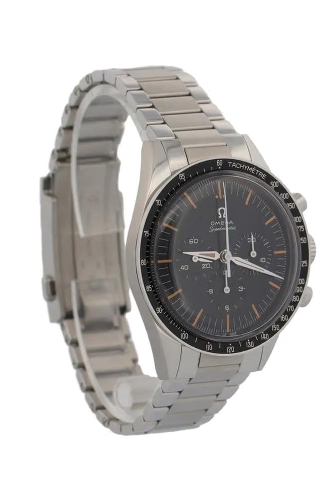 Omega Speedmaster Heritage First Omega in Space 40mm Steel Case Blue Dial Steel Bracelet 310.30.40.50.06.001 NEW - Warranty start: 2026