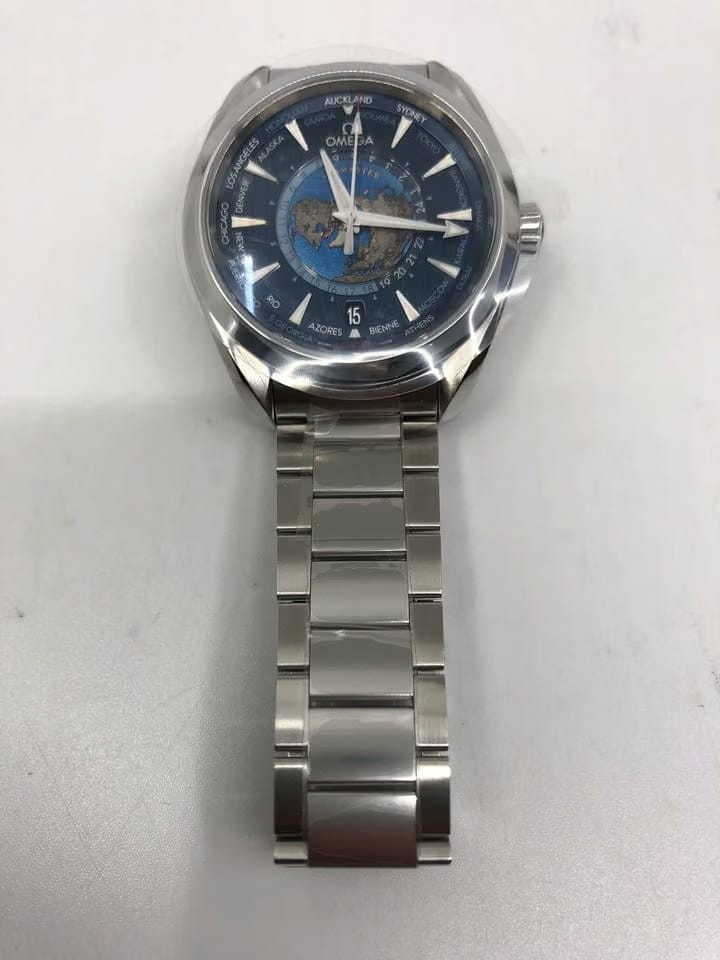 Omega Seamaster Aqua Terra Worldtimer150m 43 mm otomatik saat 220.10.43.22.03.001