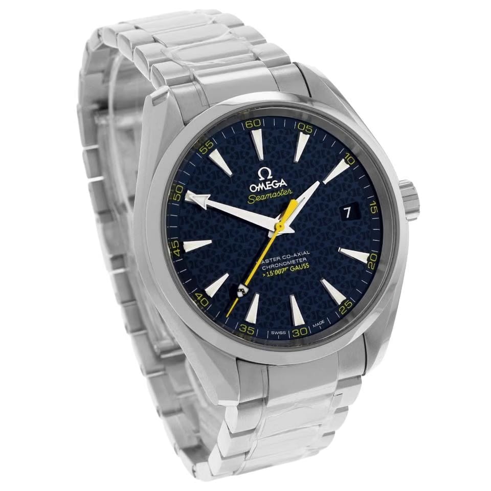 Omega Seamaster Aqua Terra'Spectre' James Bond Limited Edition UNWORN
