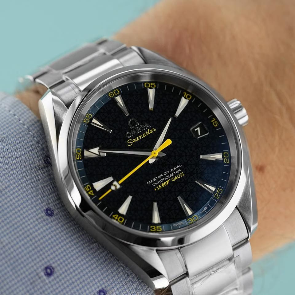 Omega Seamaster Aqua Terra'Spectre' James Bond Limited Edition UNWORN