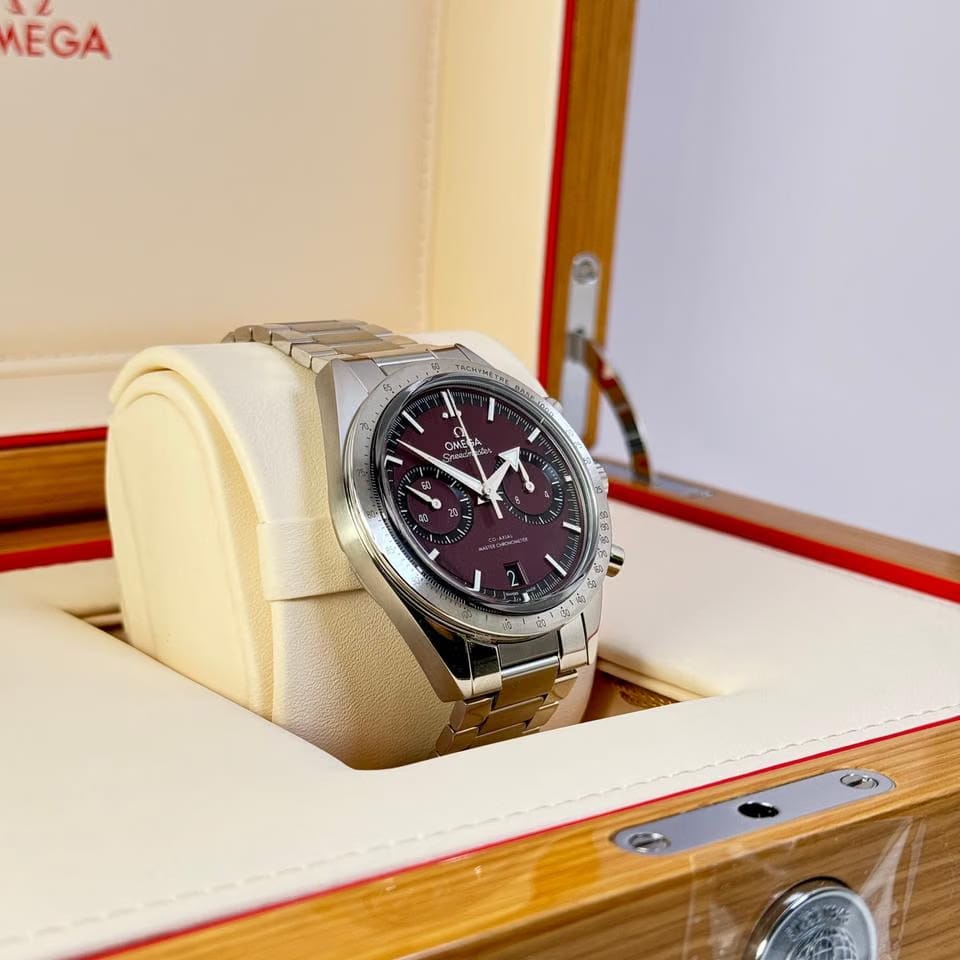 Omega Speedmaster '57 CHRONOGRAPH 40.50 mm - 332.10.41.51.11.001 - Bordeaux Dial