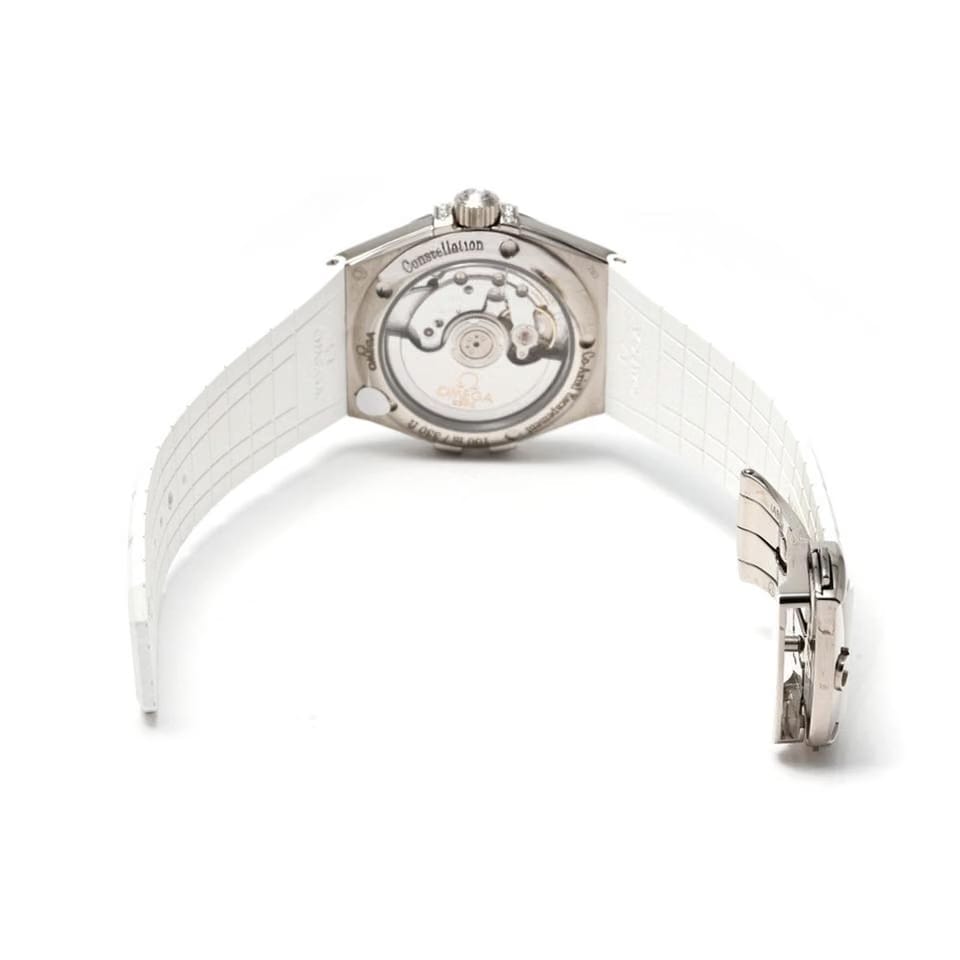 Omega Constellation Ladies123.57.35.20.55.005 Automatic White Gold New
