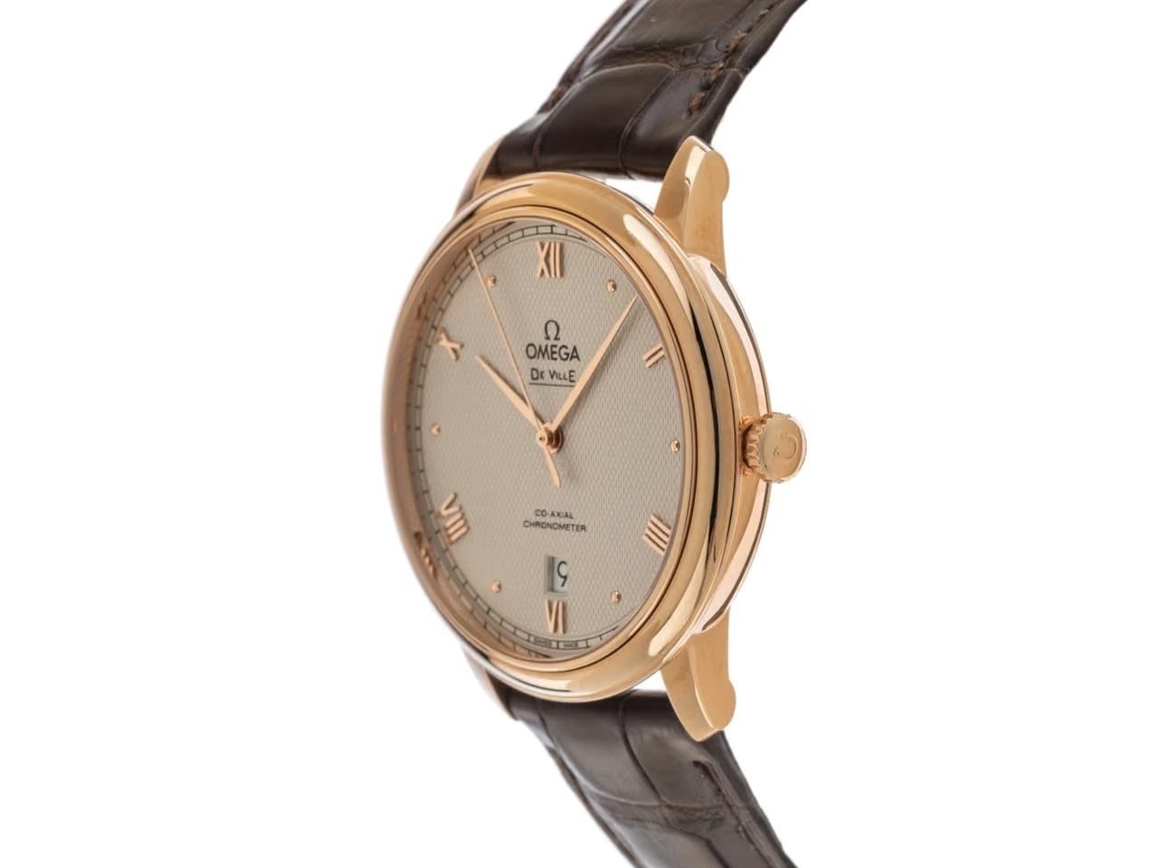 Omega De Ville Prestige25th Anniversary Prestige Ref.424.53.40.20.99.001 2026 Full Set Ungetragen De Ville 25th Anniversary Prestige 18kt Sedna™-Gold 80g