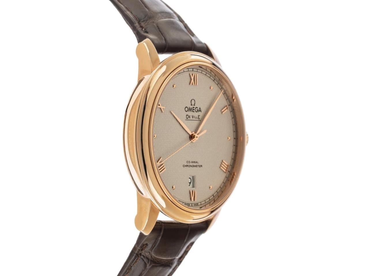 Omega De Ville Prestige25th Anniversary Prestige Ref.424.53.40.20.99.001 2026 Full Set Ungetragen De Ville 25th Anniversary Prestige 18kt Sedna™-Gold 80g