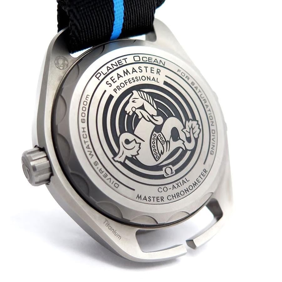 Omega Seamaster Ultra Deep 6000 MPlanet Ocean Ultra Deep 6000m Titanium on NATO
