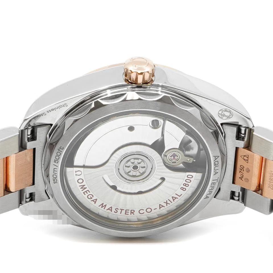 Omega Seamaster Aqua Terra Shades Steel and Sedna 220.20.34.20.10.001 Unworn - Inventory 8293