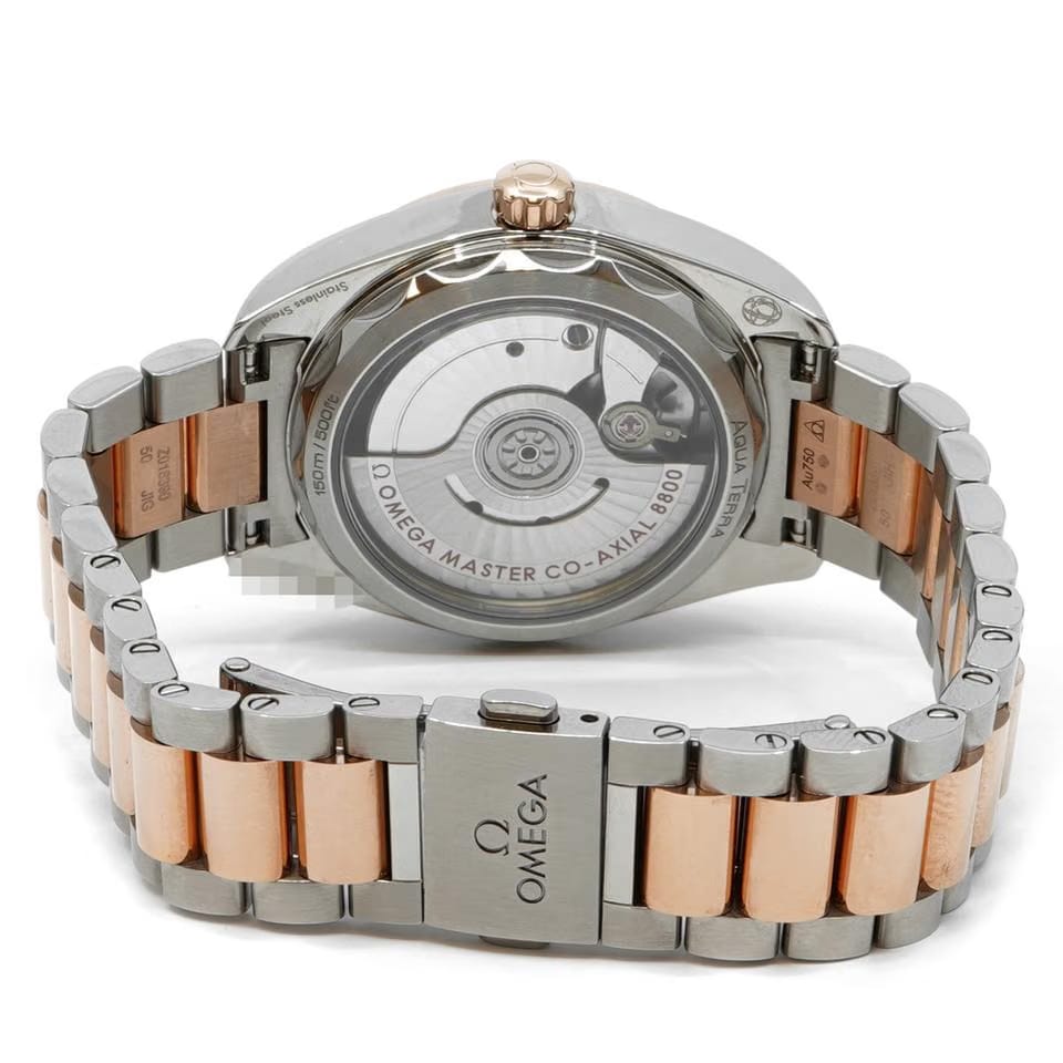 Omega Seamaster Aqua Terra Shades Steel and Sedna 220.20.34.20.10.001 Unworn - Inventory 8293