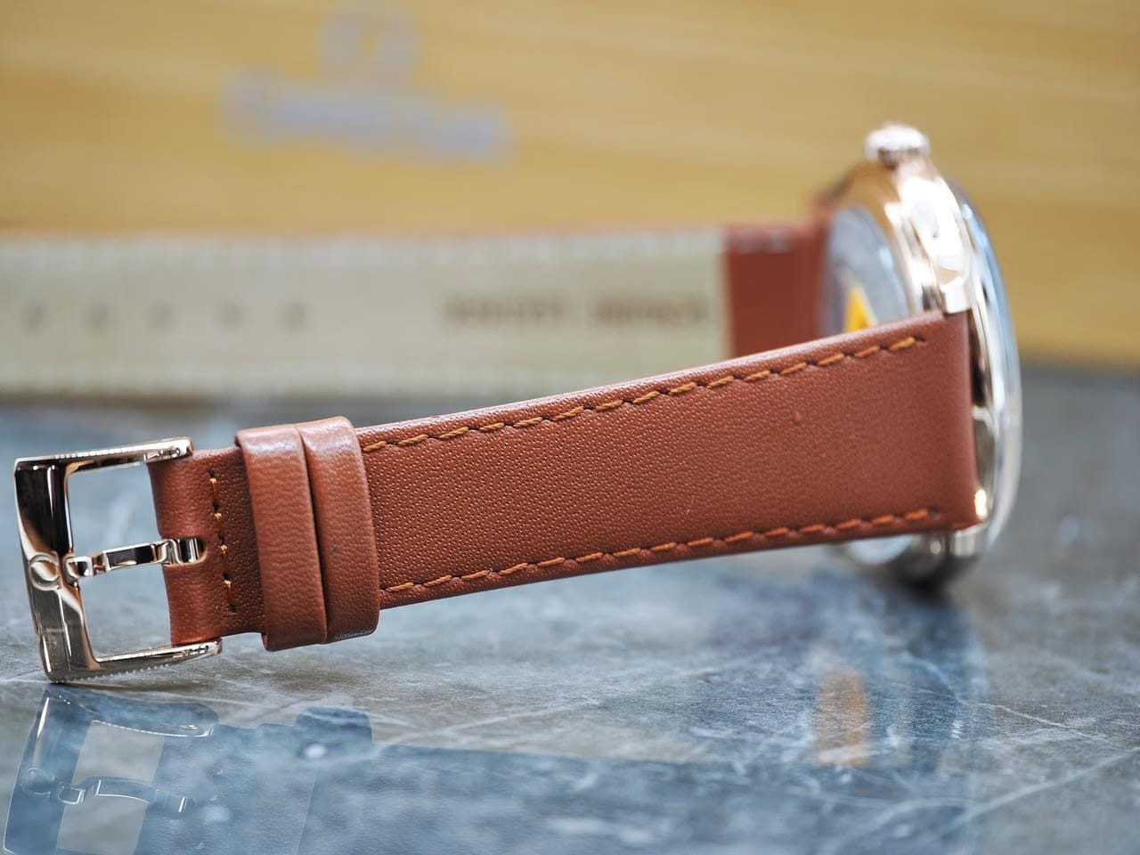 Omega De Ville Trésor Ref. 432.53.40.21.02.002 with Box and Papers - Rosegold - New/Unworn