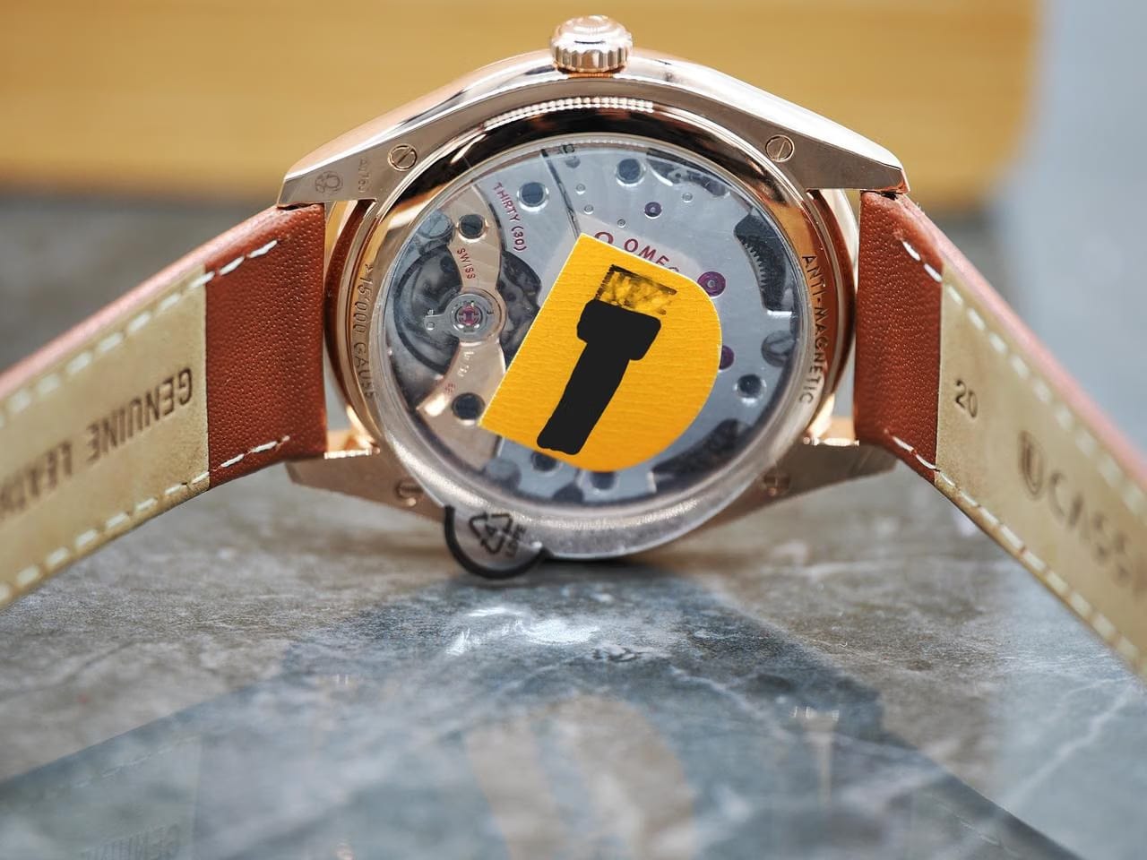Omega De Ville Trésor Ref. 432.53.40.21.02.002 with Box and Papers - Rosegold - New/Unworn