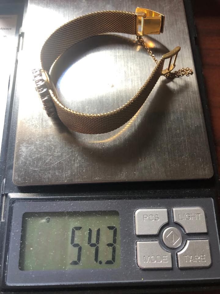 Omega De Ville18 k gold diamonds de ville Gold and diamonds. Full Set . Mint condition