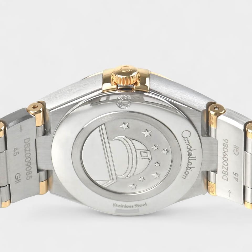 Omega Constellation Diamond / Steel&Gold / 28mm Box&Papers 131.25.28.60.58.001